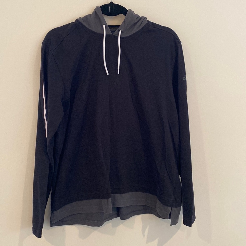 Adidas - Men's Black size large sweatshirt